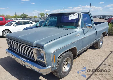 1979 Chevrolet Silverado from USA, damaged, VIN CCL449A180937